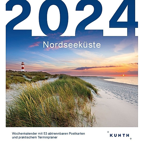Nordseeküste - KUNTH Postkartenkalender 2024