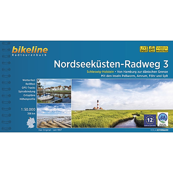 Nordseeküsten-Radweg. 1:75000 / Nordseeküsten-Radweg 3