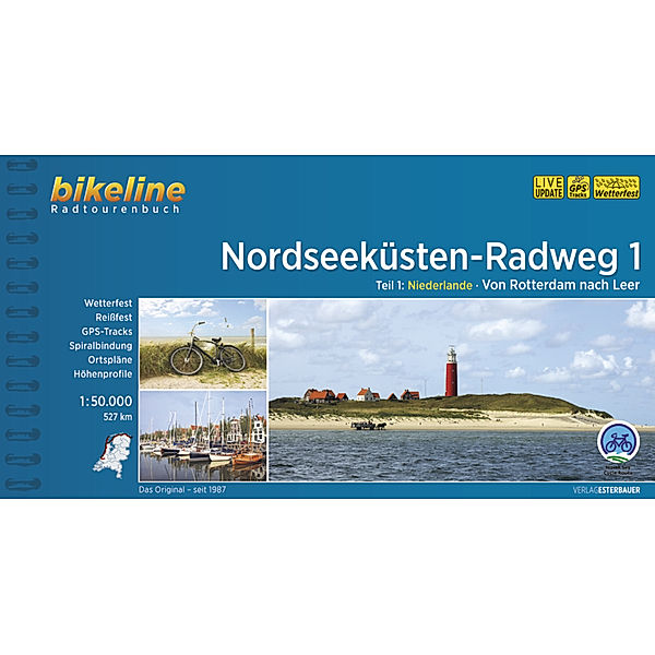 Nordseeküsten-Radweg. 1:75000 / Nordseeküsten-Radweg Teil 1