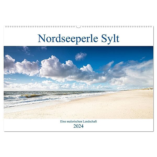 Nordseeperle Sylt (Wandkalender 2024 DIN A2 quer), CALVENDO Monatskalender, Calvendo