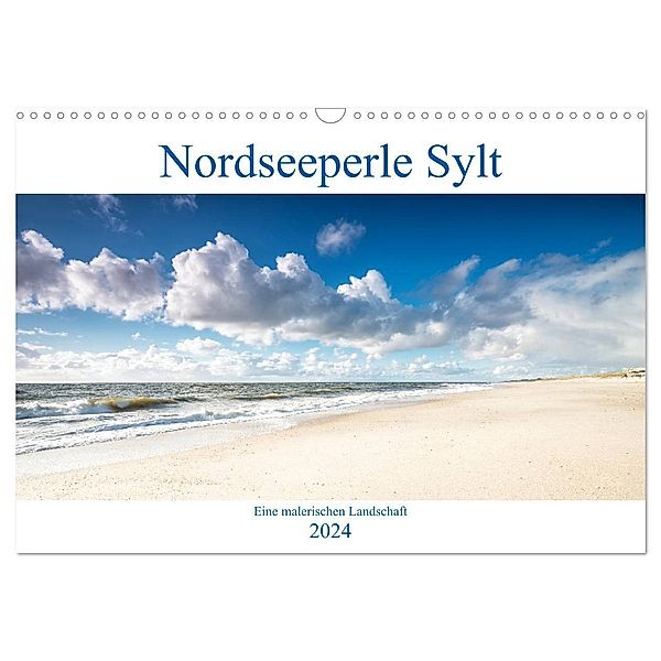 Nordseeperle Sylt (Wandkalender 2024 DIN A3 quer), CALVENDO Monatskalender, Calvendo