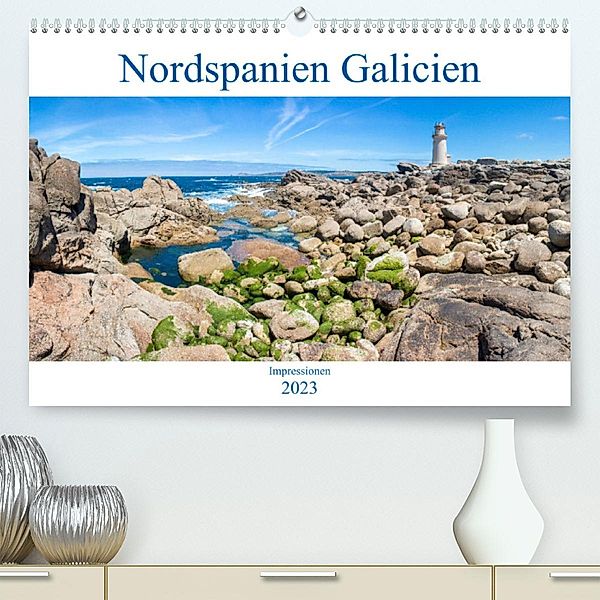 Nordspanien Galicien (Premium, hochwertiger DIN A2 Wandkalender 2023, Kunstdruck in Hochglanz), pixs:sell