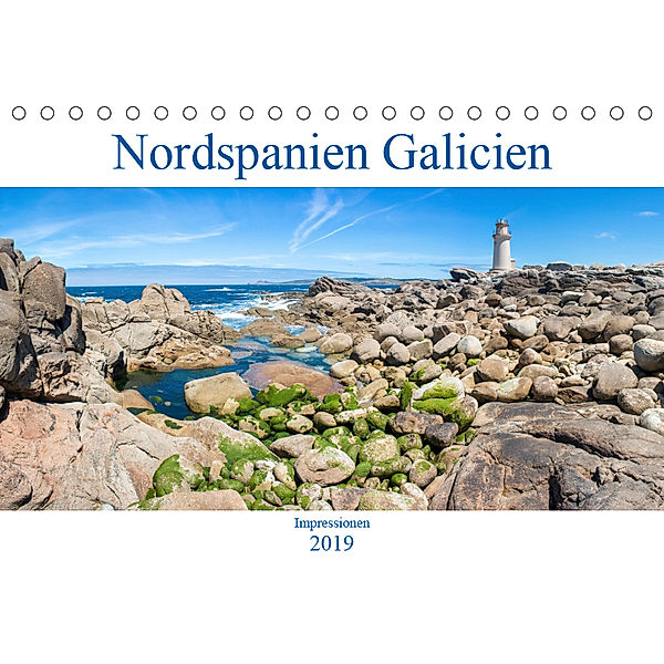 Nordspanien Galicien (Tischkalender 2019 DIN A5 quer)