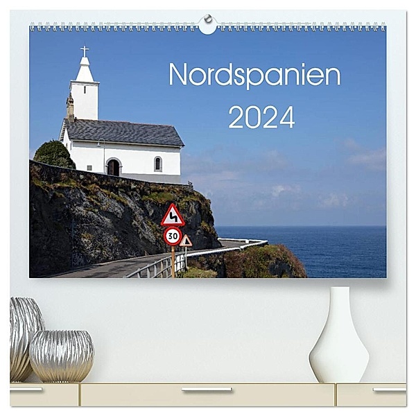 Nordspanien (hochwertiger Premium Wandkalender 2024 DIN A2 quer), Kunstdruck in Hochglanz, Rainer Grosskopf