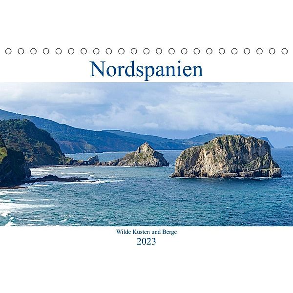 Nordspanien - Wilde Küsten und Berge (Tischkalender 2023 DIN A5 quer), Ummanandapics