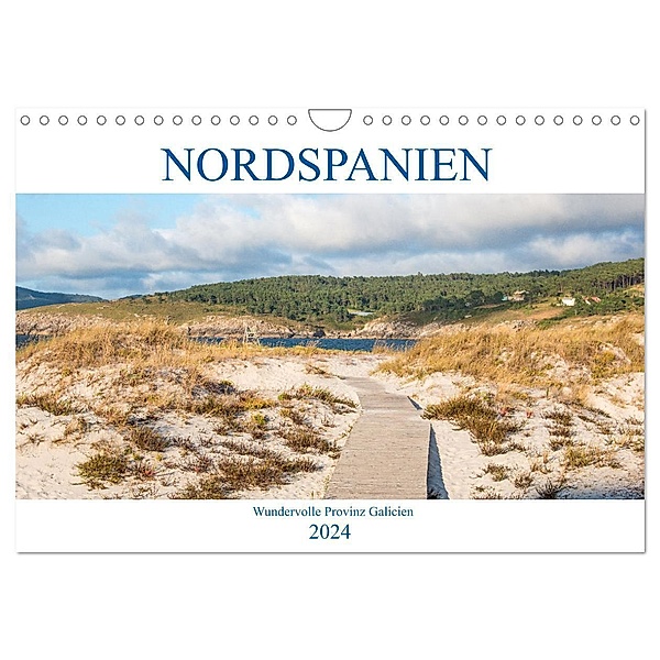 Nordspanien - Wundervolle Provinz Galicien (Wandkalender 2024 DIN A4 quer), CALVENDO Monatskalender, pixs:sell