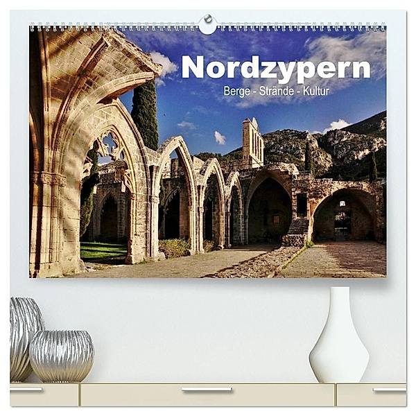 Nordzypern. Berge - Strände - Kultur (hochwertiger Premium Wandkalender 2024 DIN A2 quer), Kunstdruck in Hochglanz, Fotowelt-heise