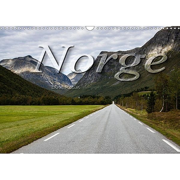 Norge (Wandkalender 2021 DIN A3 quer), Dirk rosin