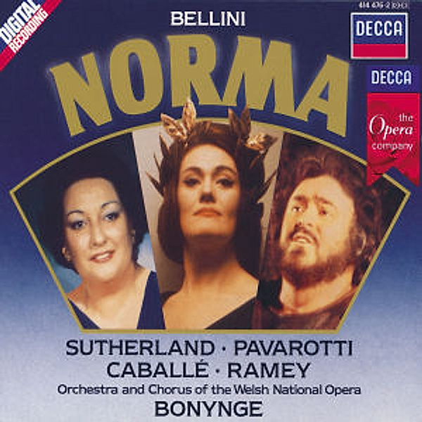 Norma (Ga), Sutherland, Pavarotti, Bonynge, Owno