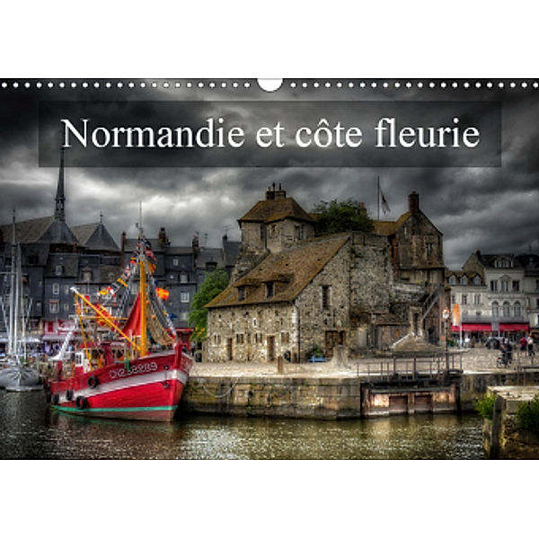 Normandie et côte fleurie (Calendrier mural 2021 DIN A3 horizontal), Alain Gaymard