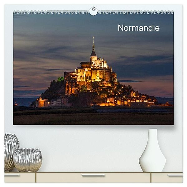 Normandie (hochwertiger Premium Wandkalender 2024 DIN A2 quer), Kunstdruck in Hochglanz, Holger Gräbner
