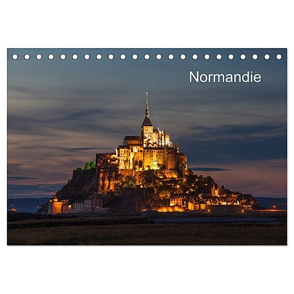 Normandie (Tischkalender 2024 DIN A5 quer), CALVENDO Monatskalender, Holger Gräbner