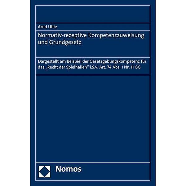 Normativ-rezeptive Kompetenzzuweisung und Grundgesetz, Arnd Uhle
