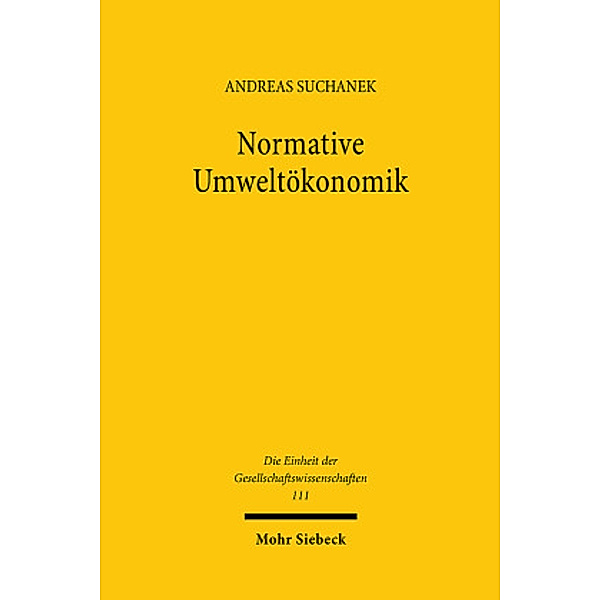 Normative Umweltökonomik, Andreas Suchanek