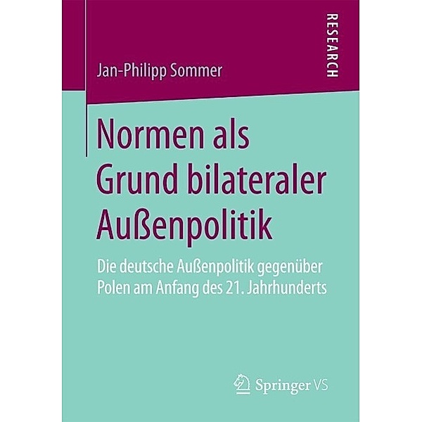 Normen als Grund bilateraler Aussenpolitik, Jan-Philipp Sommer