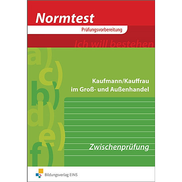 Normtest Kaufmann/Kauffrau im Groß- und Außenhandel, Jörn Krümpelmann