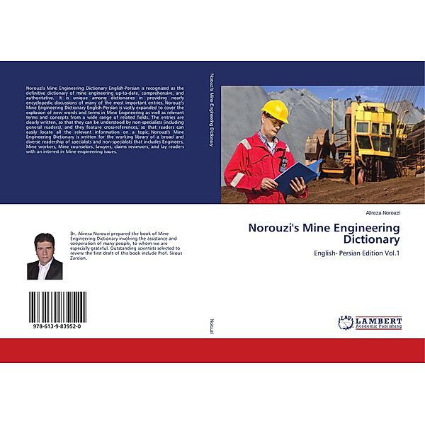 Norouzi's Mine Engineering Dictionary, Alireza Norouzi