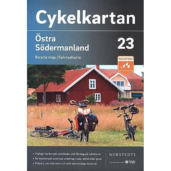 Norstedts Cykelkartan / Blad 23 Östra Södermanland