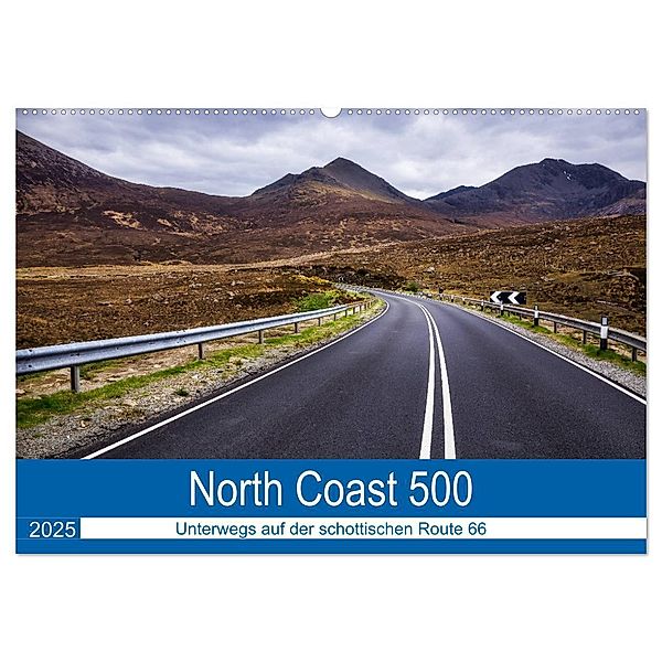 North Coast 500 - Schottlands Traumstraße (Wandkalender 2025 DIN A2 quer), CALVENDO Monatskalender, Calvendo, Reemt Peters-Hein