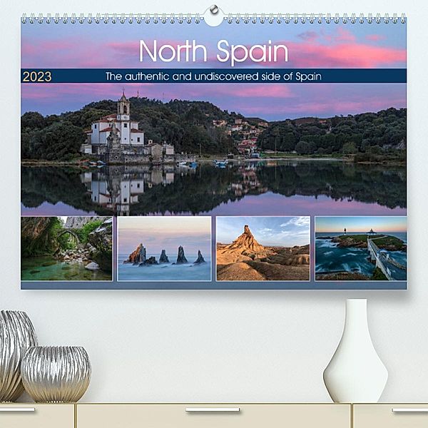 North Spain, the authentic and undiscovered side of Spain (Premium, hochwertiger DIN A2 Wandkalender 2023, Kunstdruck in, Joana Kruse