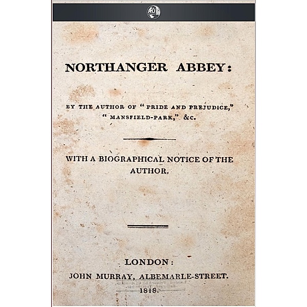 Northanger Abbey / Andrews UK, Jane Austen