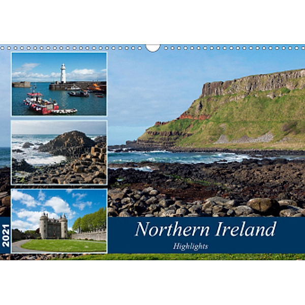 Northern Ireland (Wall Calendar 2021 DIN A3 Landscape), Frauke Scholz