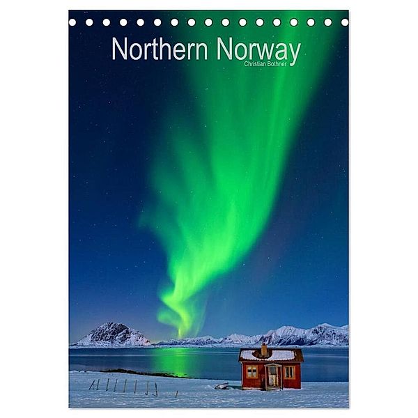 Northern Norway (Tischkalender 2024 DIN A5 hoch), CALVENDO Monatskalender, Christian Bothner