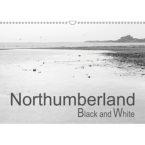 Northumberland Black and White (Wall Calendar 2019 DIN A3 Landscape), Martin Ellis
