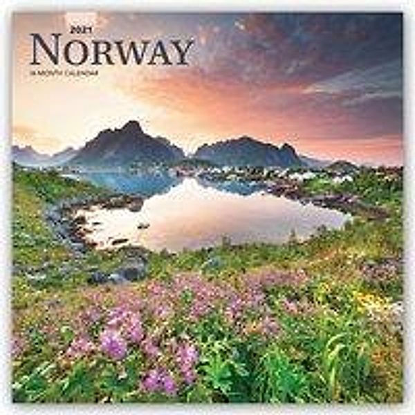 Norway 2021, 16-month calendar, BrownTrout Publisher