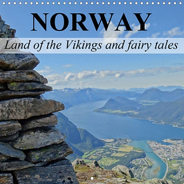 Norway Land of the Vikings and fairy tales (Wall Calendar 2021 300 × 300 mm Square), Elisabeth Stanzer