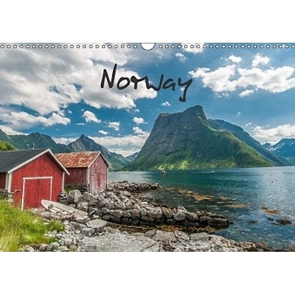 Norway / UK-Version (Wall Calendar 2017 DIN A3 Landscape), Roman Burri