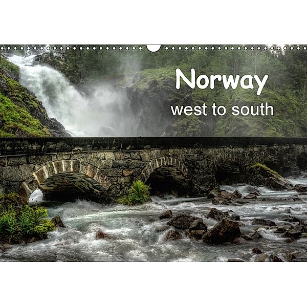 Norway West to South (Wall Calendar 2018 DIN A3 Landscape), Dirk Rosin