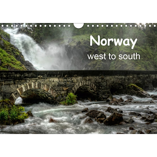 Norway West to South (Wall Calendar 2021 DIN A4 Landscape), Dirk Rosin