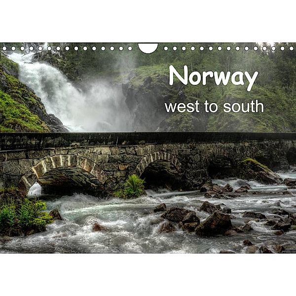 Norway  West to South (Wall Calendar 2023 DIN A4 Landscape), Dirk rosin