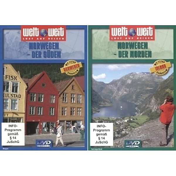 Norwegen, 2 DVDs