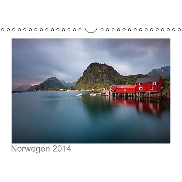Norwegen 2014 - Land im Norden (Wandkalender 2014 DIN A4 quer), Kalender365.com