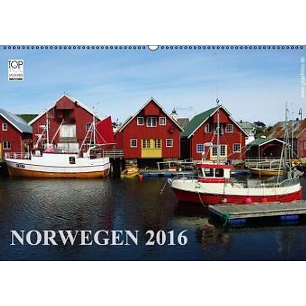 Norwegen 2016 (Wandkalender 2016 DIN A2 quer), Werner Prescher