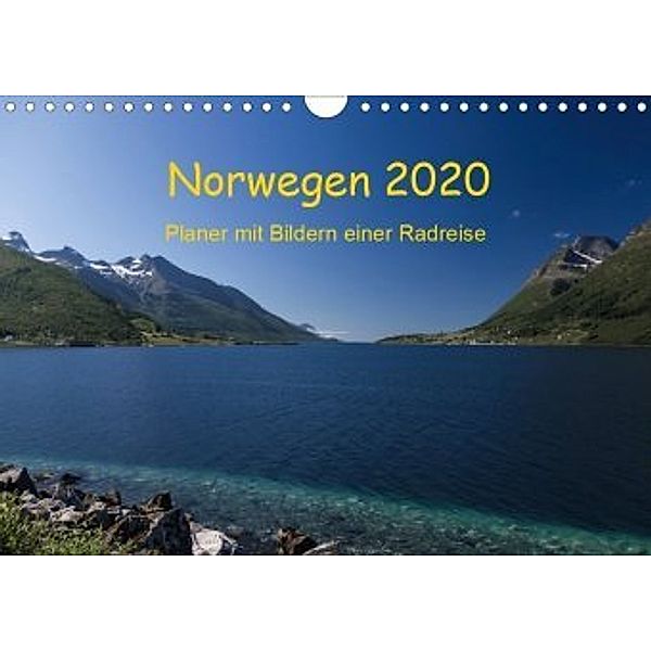 Norwegen 2020 - Planer mit Bildern einer Radreise (Wandkalender 2020 DIN A4 quer), Wiebke Schröder