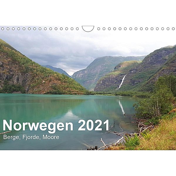 Norwegen 2021 - Berge, Fjorde, Moore (Wandkalender 2021 DIN A4 quer), Frank Zimmermann
