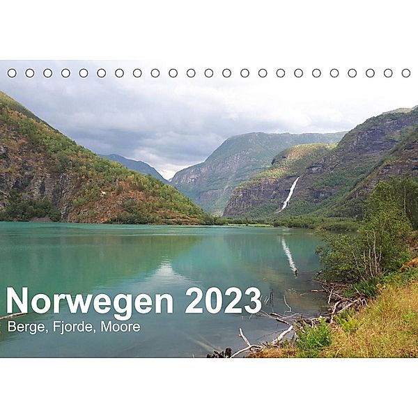 Norwegen 2023 - Berge, Fjorde, Moore (Tischkalender 2023 DIN A5 quer), Frank Zimmermann