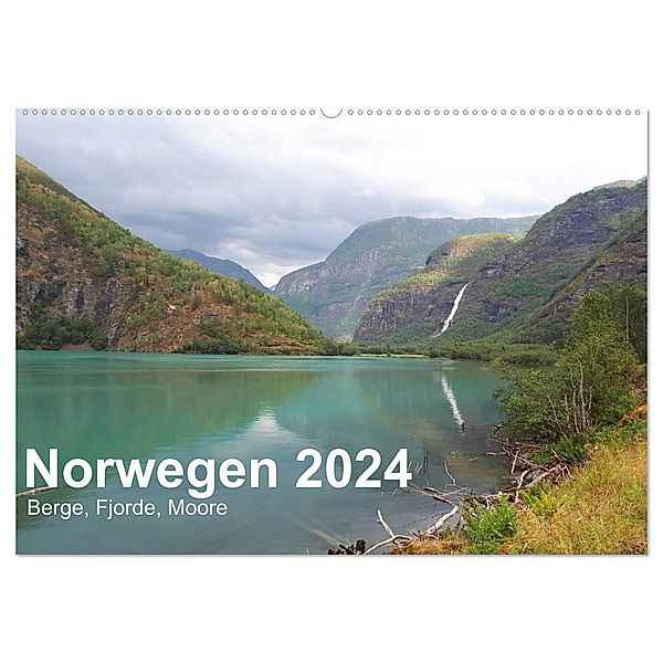 Norwegen 2024 - Berge, Fjorde, Moore (Wandkalender 2024 DIN A2 quer), CALVENDO Monatskalender, Frank Zimmermann