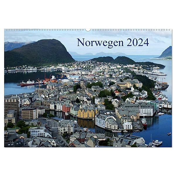 Norwegen 2024 (Wandkalender 2024 DIN A2 quer), CALVENDO Monatskalender, Beate Bussenius