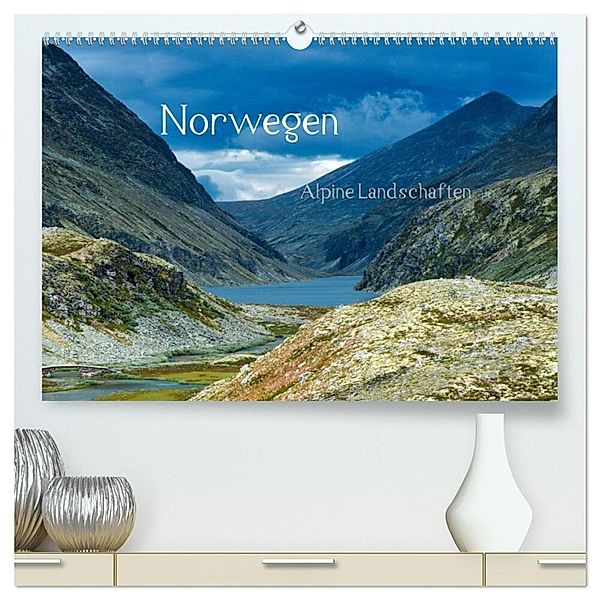 Norwegen - Alpine Landschaften (hochwertiger Premium Wandkalender 2024 DIN A2 quer), Kunstdruck in Hochglanz, Christian von Styp