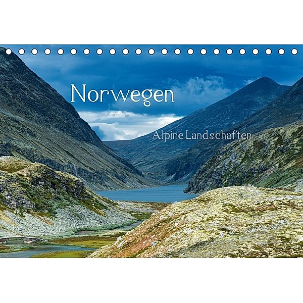 Norwegen - Alpine Landschaften (Tischkalender 2018 DIN A5 quer), Christian von Styp