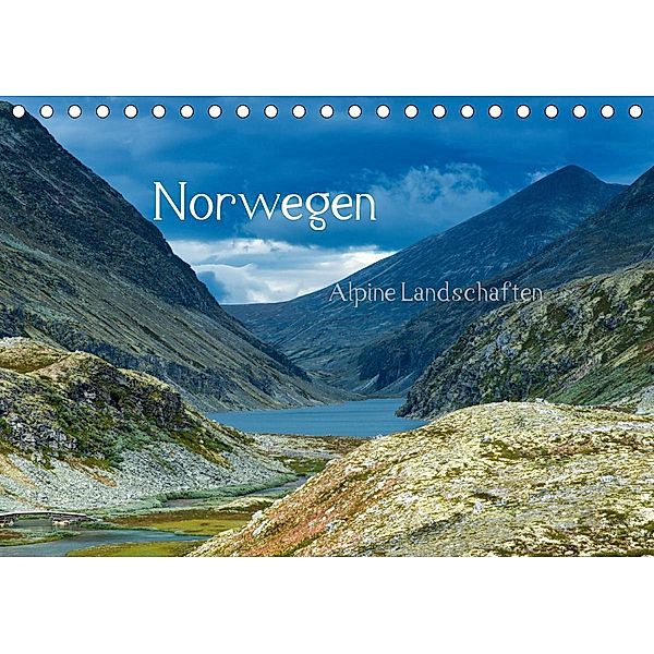 Norwegen - Alpine Landschaften (Tischkalender 2020 DIN A5 quer), Christian von Styp