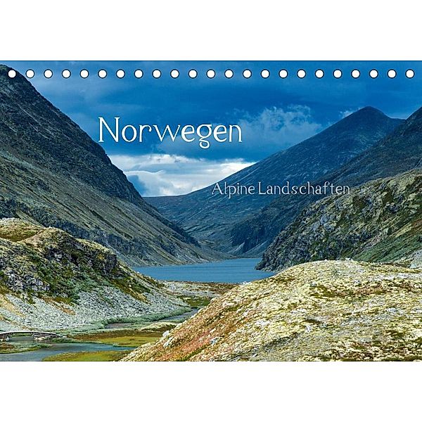 Norwegen - Alpine Landschaften (Tischkalender 2023 DIN A5 quer), Christian von Styp
