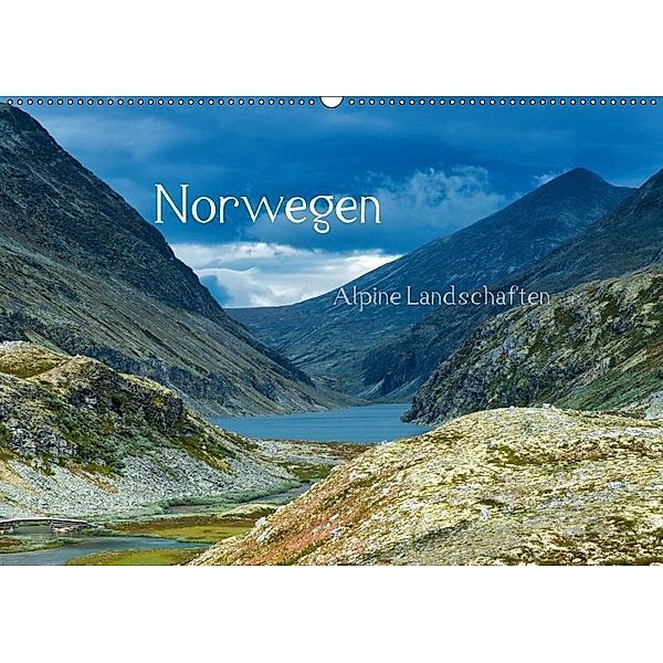 Norwegen - Alpine Landschaften (Wandkalender 2017 DIN A2 quer), Christian von Styp