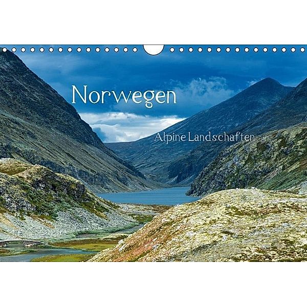 Norwegen - Alpine Landschaften (Wandkalender 2017 DIN A4 quer), Christian von Styp