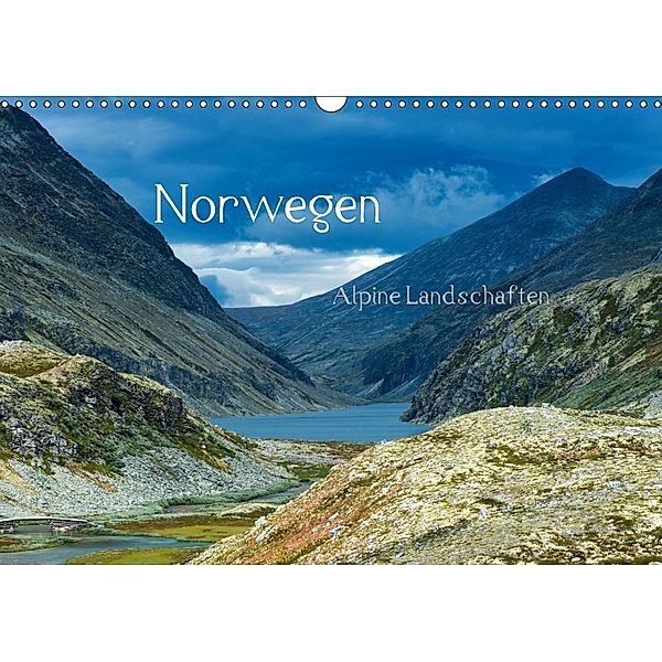 Norwegen - Alpine Landschaften (Wandkalender 2018 DIN A3 quer), Christian von Styp