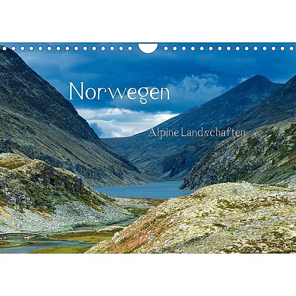 Norwegen - Alpine Landschaften (Wandkalender 2023 DIN A4 quer), Christian von Styp